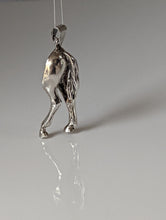 Load image into Gallery viewer, Silver Steed Hindquarters Silver Pendant