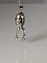 Load image into Gallery viewer, Silver Steed Hindquarters Silver Pendant