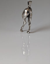 Load image into Gallery viewer, Silver Steed Hindquarters Silver Pendant