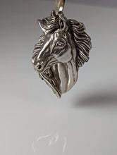 Load image into Gallery viewer, Silver Steed Signature Horse head Pendant