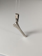 Load image into Gallery viewer, Silver Steed Horseshoe Nail Silver Pendant