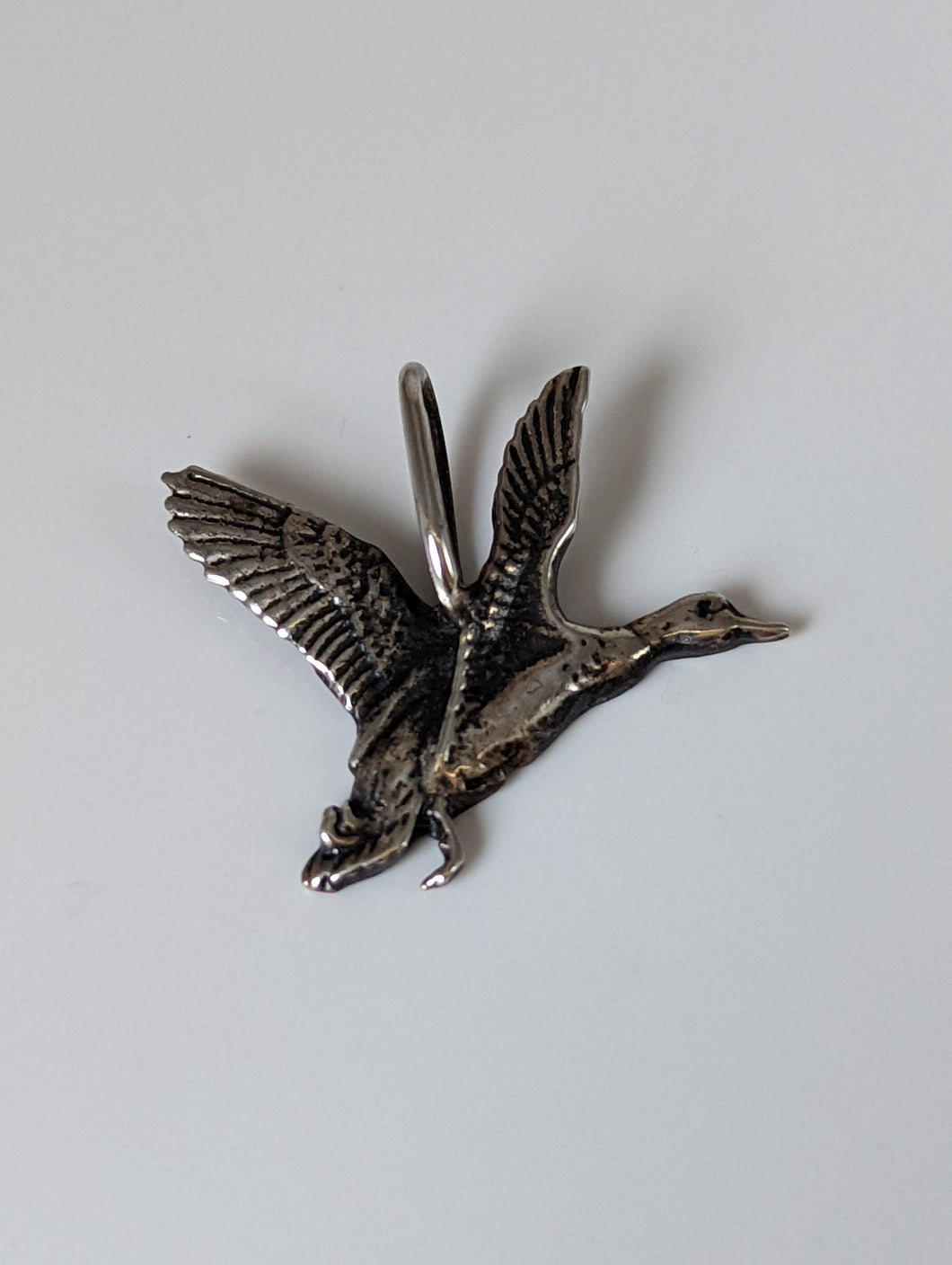 Silver Steed Malard Silver Pendant