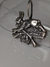 Load image into Gallery viewer, Silver Steed Rabbit Hunting Silver Pendant