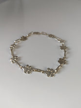 Load image into Gallery viewer, Silver Steed Paw Print Silver Bracelet