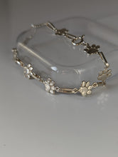 Load image into Gallery viewer, Silver Steed Paw Print Silver Bracelet