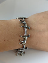 Load image into Gallery viewer, Silver Steed Greyhound Silver Bracelet