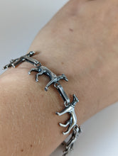Load image into Gallery viewer, Silver Steed Greyhound Silver Bracelet