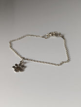 Load image into Gallery viewer, Silver Steed Paw Print Charm Silver Bracelet