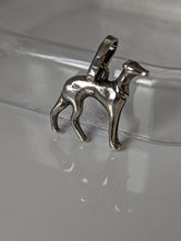 Load image into Gallery viewer, Silver Steed Greyhound Silver Pendant
