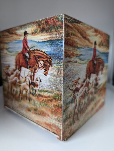 Silver Steed Tissue Boxes