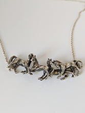 Load image into Gallery viewer, Silver Steed Herd Necklace