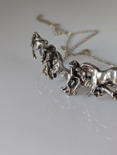 Load image into Gallery viewer, Silver Steed Herd Necklace