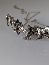 Load image into Gallery viewer, Silver Steed Herd Necklace