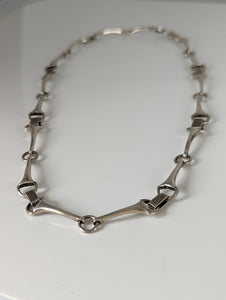 Silver Steed All About Snaffle 1 Necklace