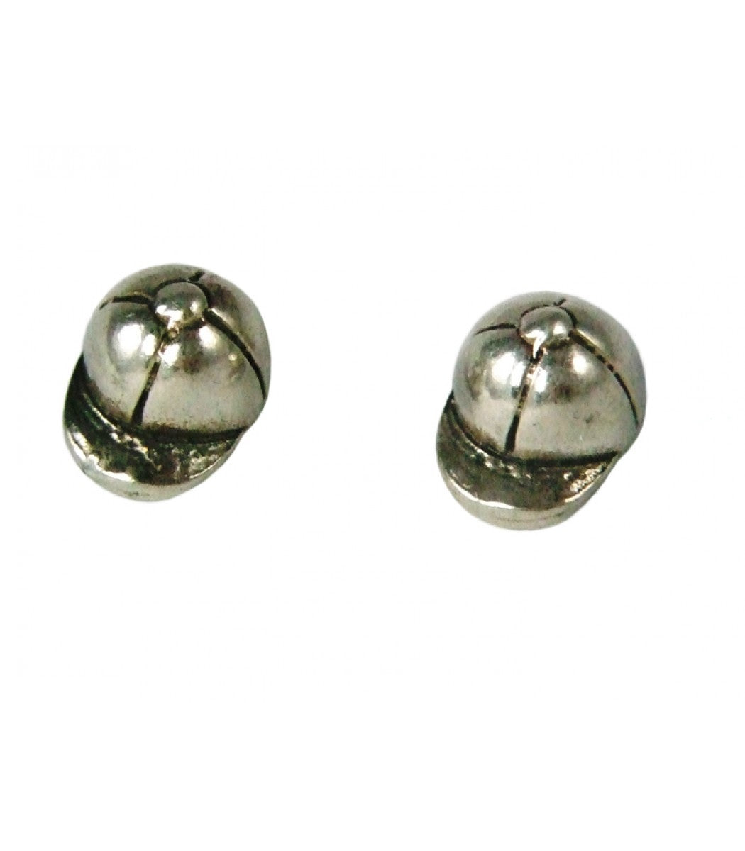 Silver Steed Jockey Cup Studs